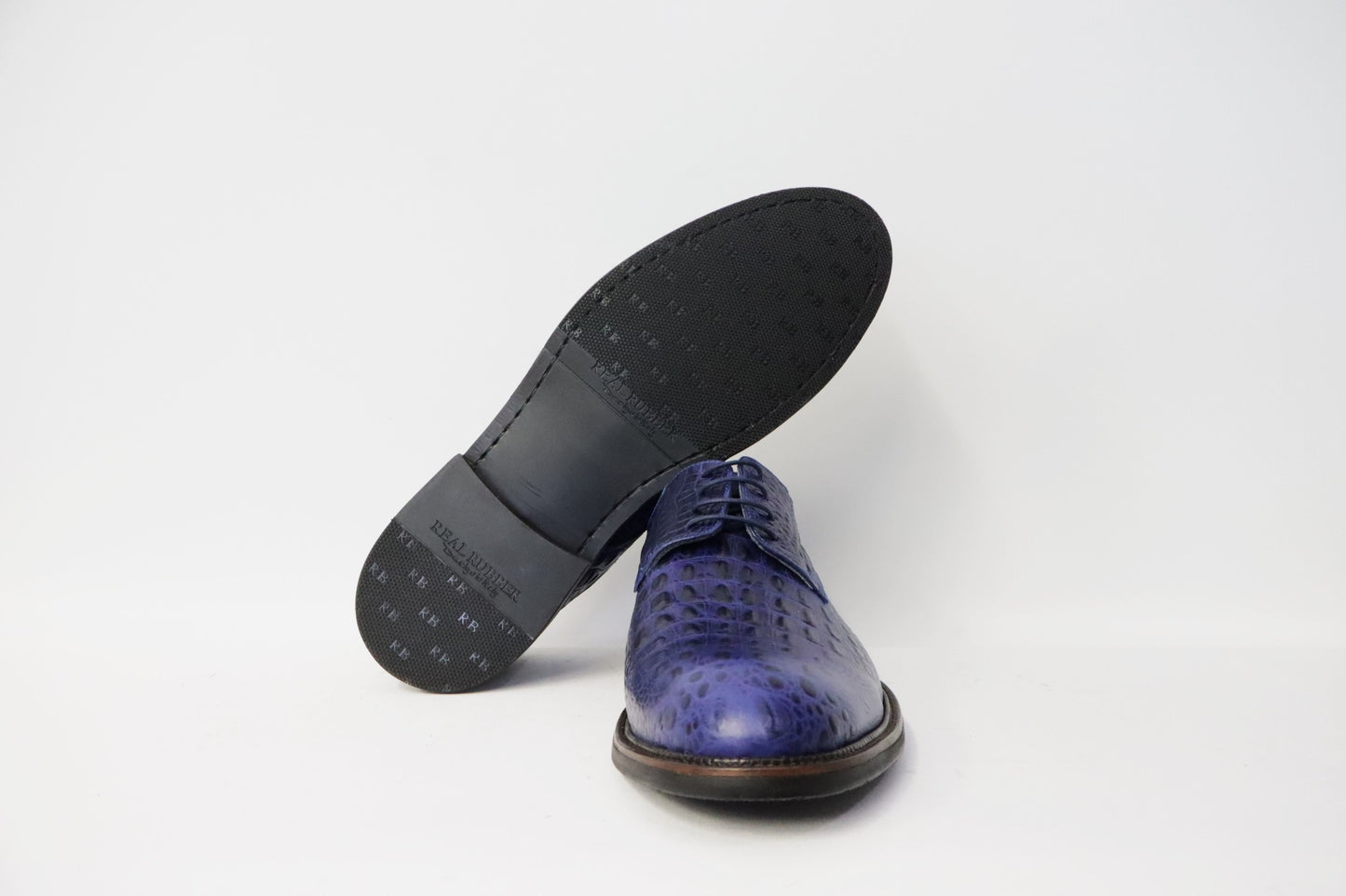 Veterschoen Heren Croco zwart