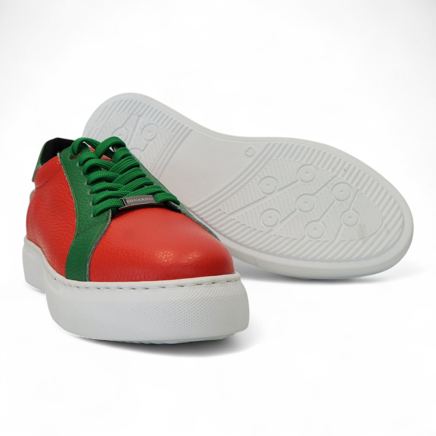 Rood-Groen Sneaker Heren