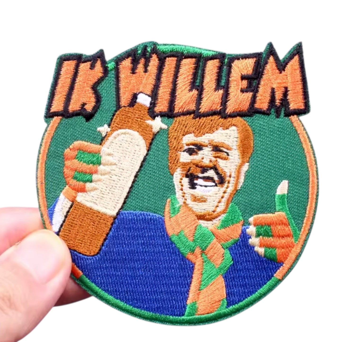 Carnaval embleem Ik Willem