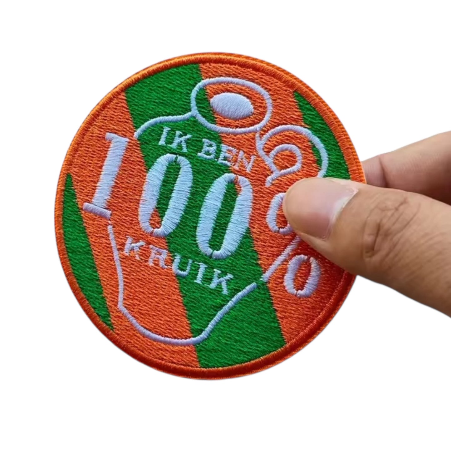 Carnaval embleem 100% Kruik