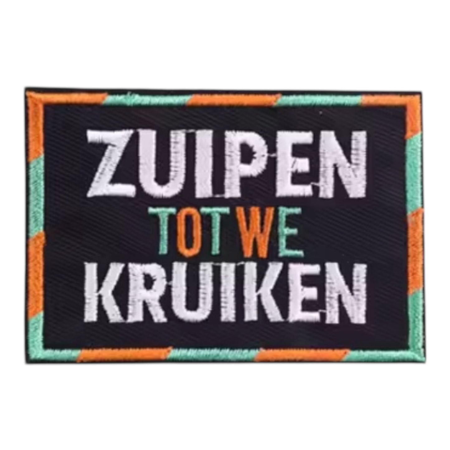 Carnaval embleem Zuipen Tot We Kruiken