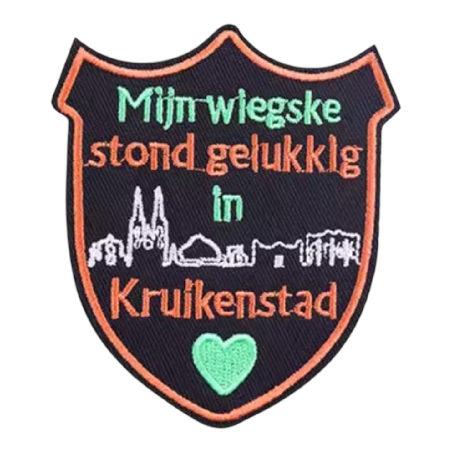 Carnaval embleem Mijn Wiegske