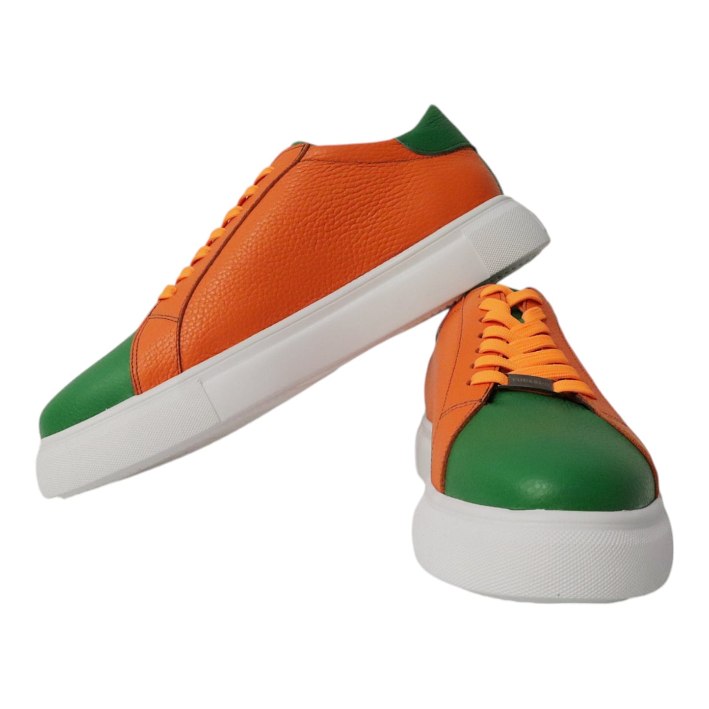 Groen-Oranje Sneaker Dames
