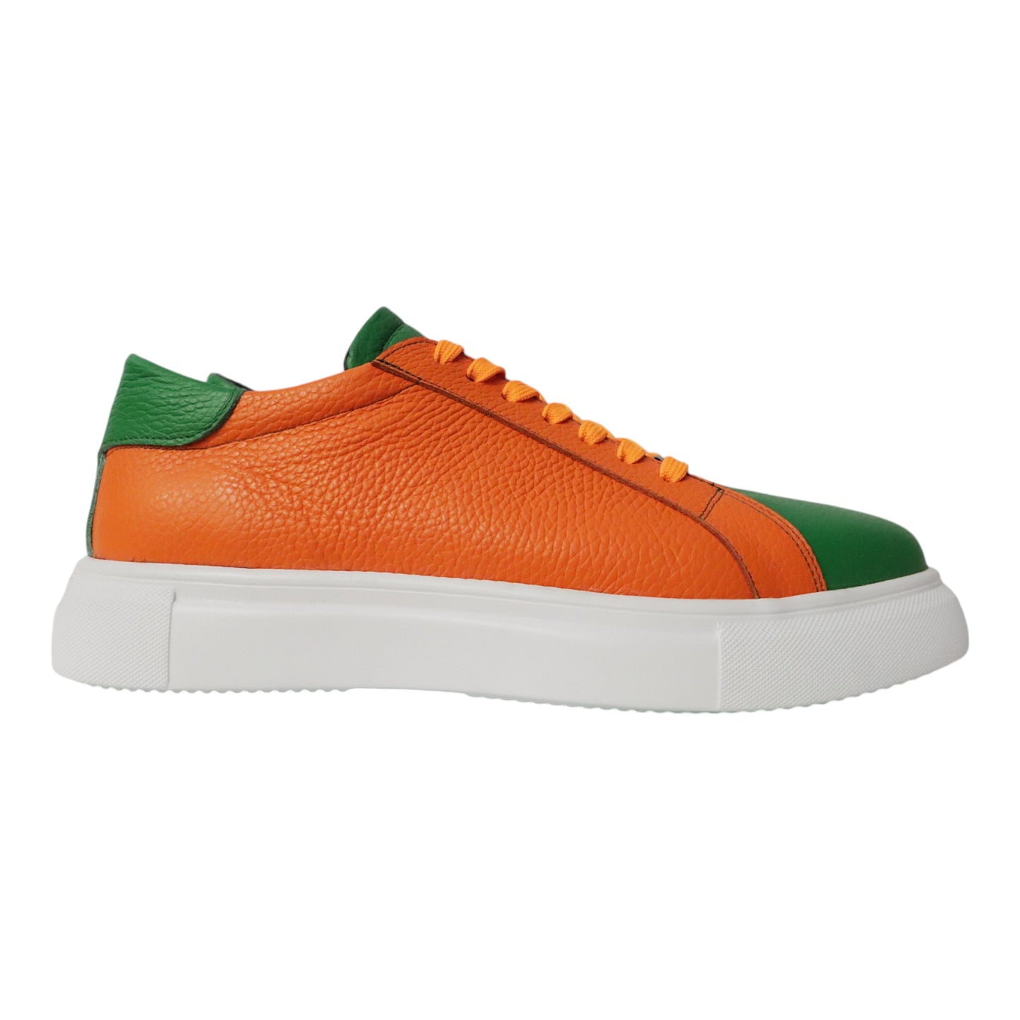 Groen-Oranje Sneaker Dames