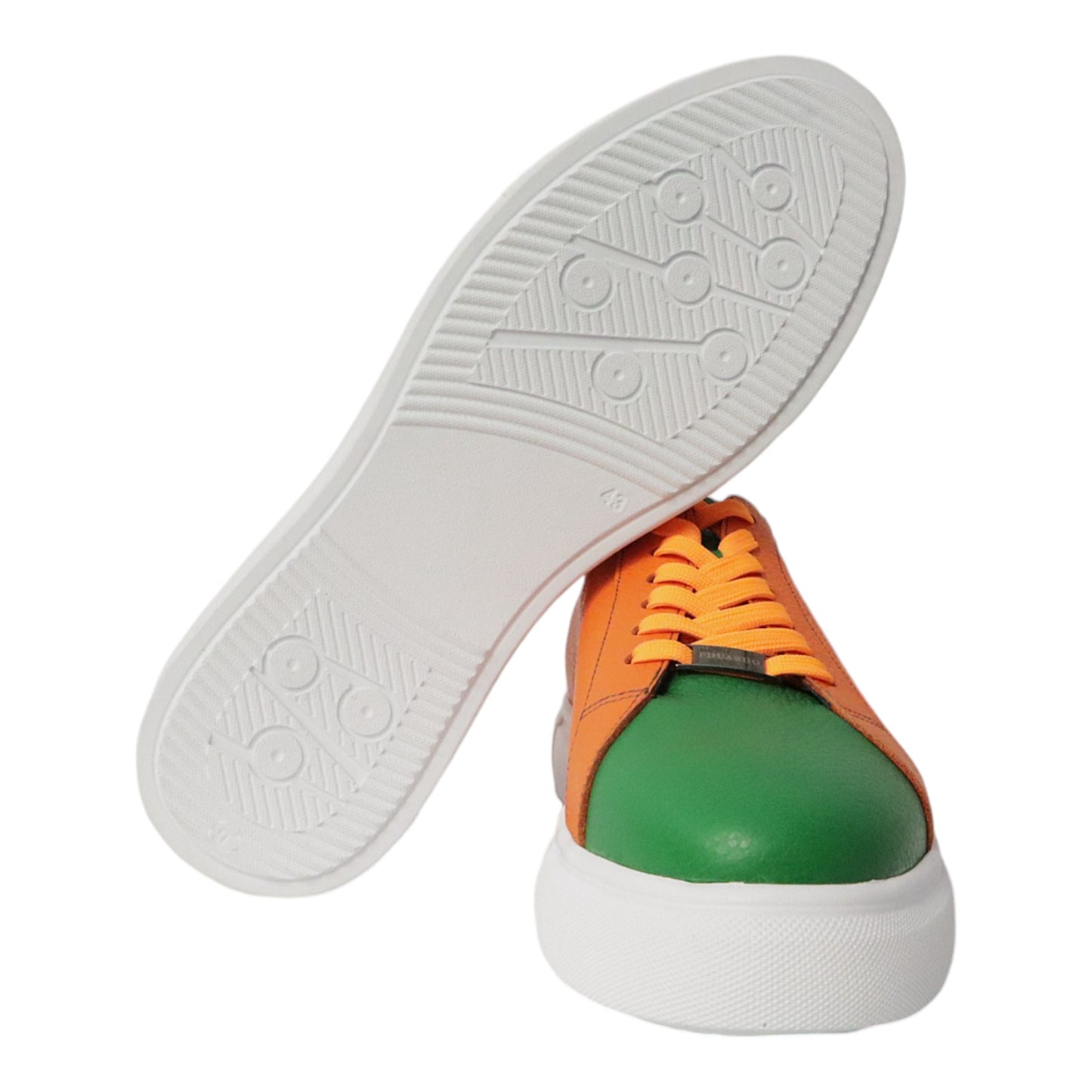 Groen-Oranje Sneaker Dames