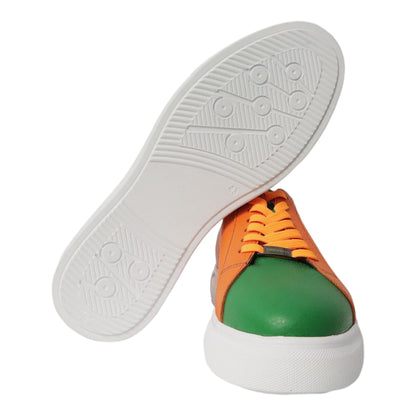 Groen-Oranje Sneaker Dames