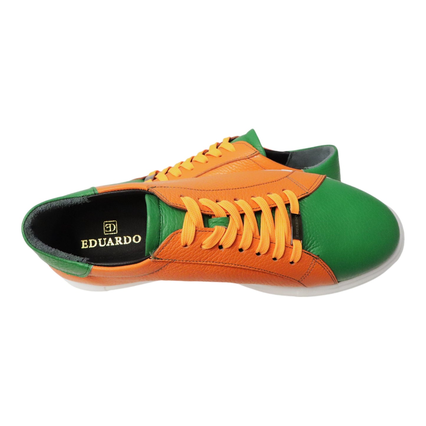 Groen-Oranje Sneaker Dames