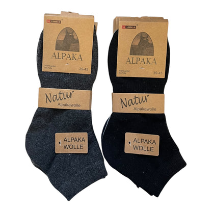 Alpaca Sneaker Sokken gemengde kleuren 3 paar