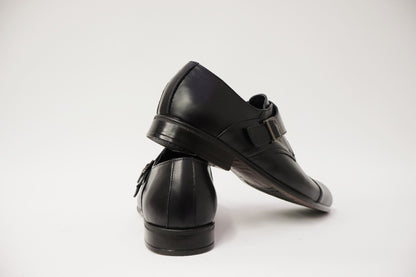 Heren Valentino met gesp leer Zwart