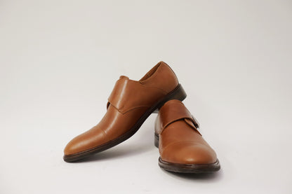 Heren veterschoen Valentino met gesp British made leer licht bruin