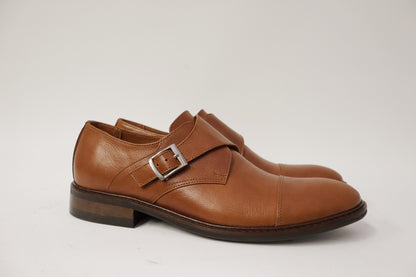 Heren veterschoen Valentino met gesp British made leer licht bruin