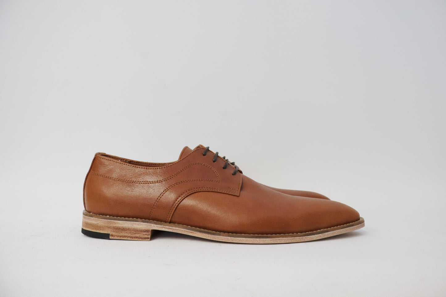 Heren veterschoen Rodrigo licht bruin leer