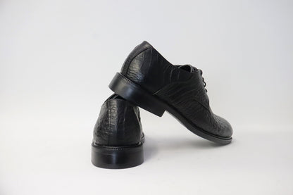 Veterschoen Heren Croco blauw