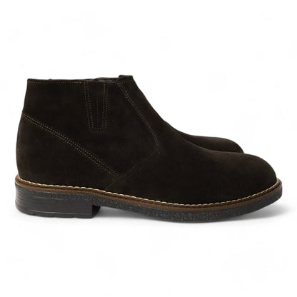 Laars Gevoerd Suede Bruin