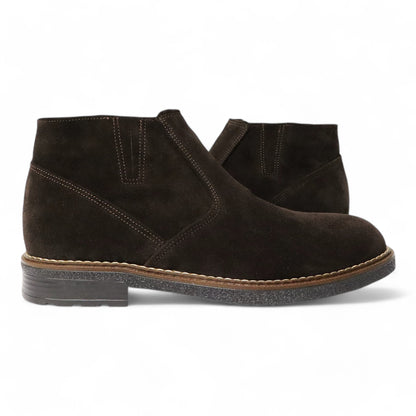 Laars Gevoerd Suede Bruin