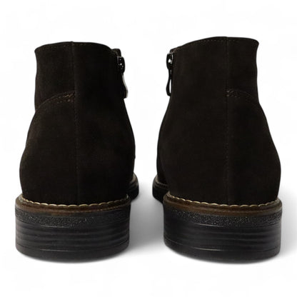 Laars Gevoerd Suede Bruin