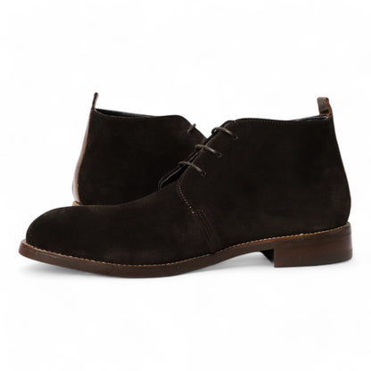 Laars Barca Heren Suede Bruin