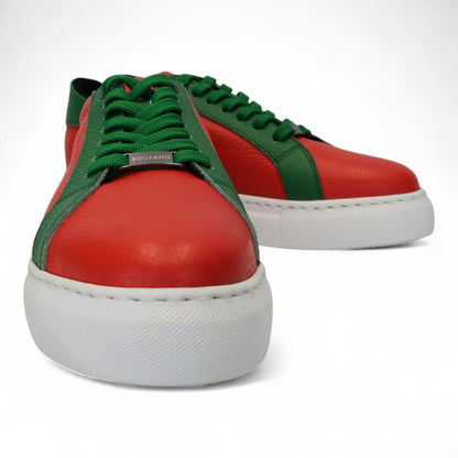 Rood-Groen Sneaker Heren