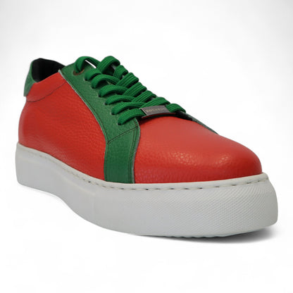 Rood-Groen Sneaker Heren