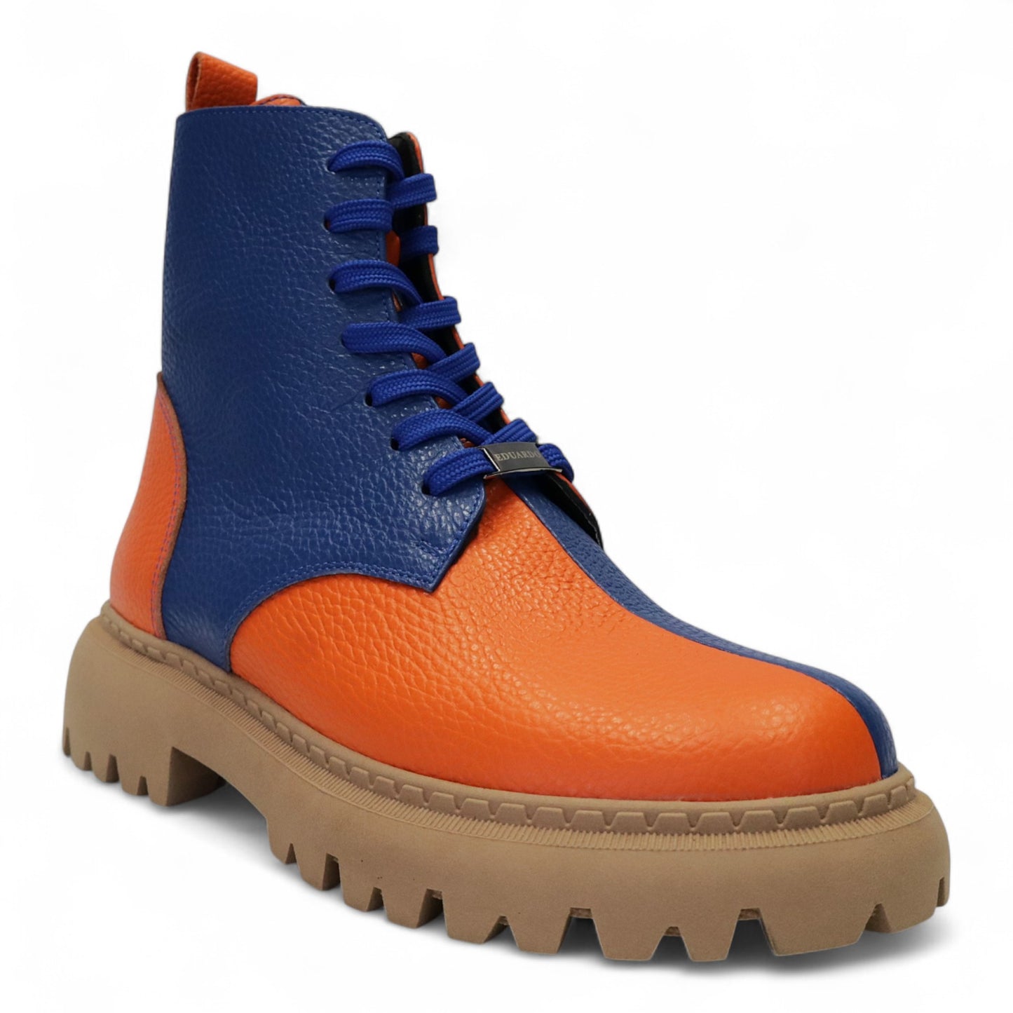 Oranje-Blauw Enkellaars Dames