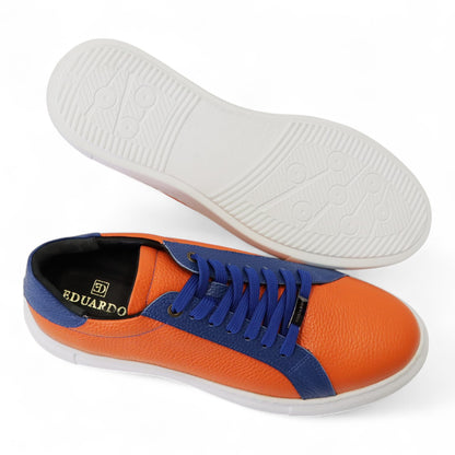 Oranje-Blauw Sneaker Heren