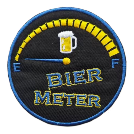 Carnaval emblemen Bier Meter