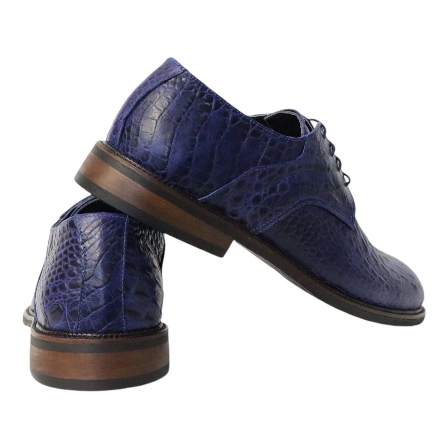 Veterschoen Heren Croco zwart