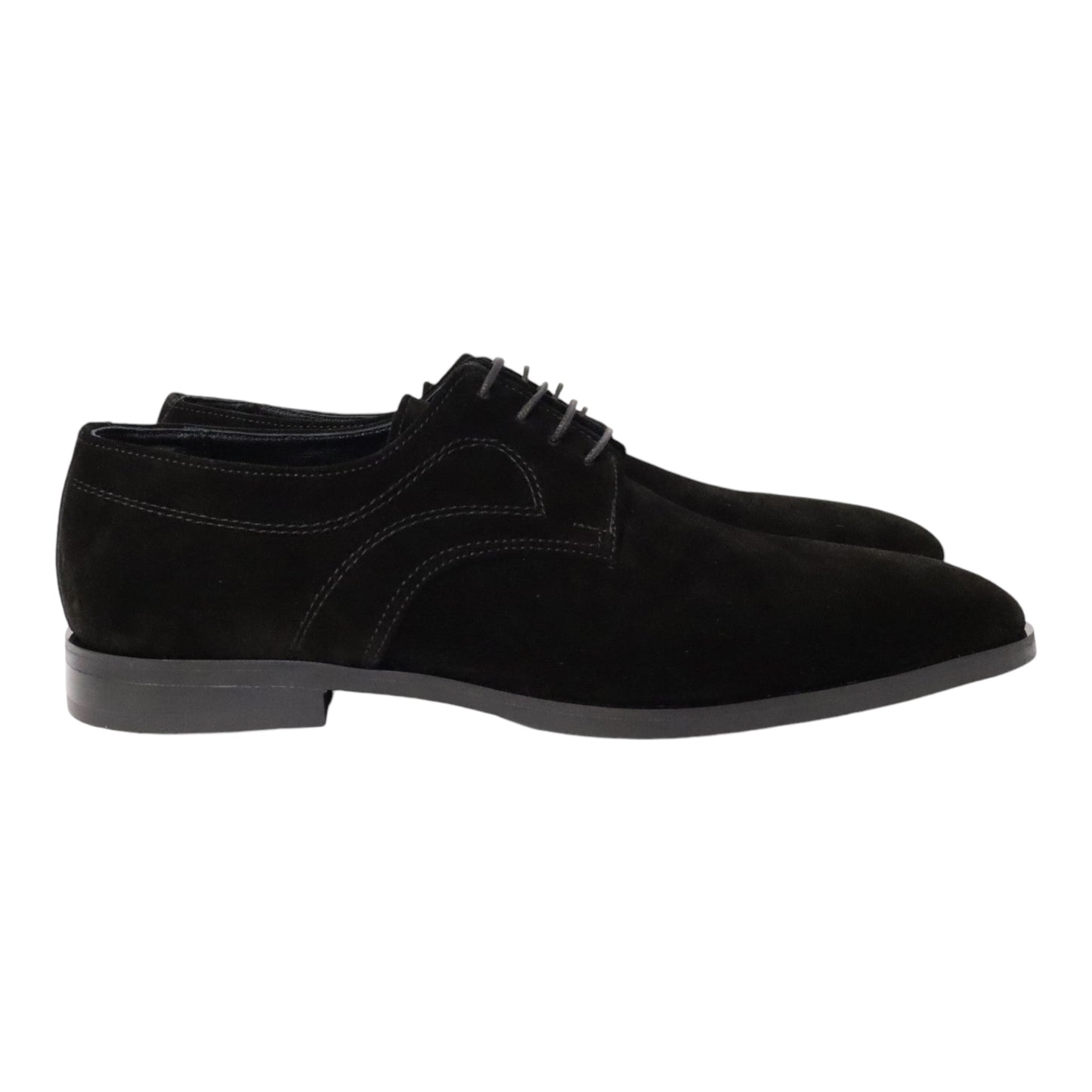 Heren veterschoen Rodrigo zwart suéde