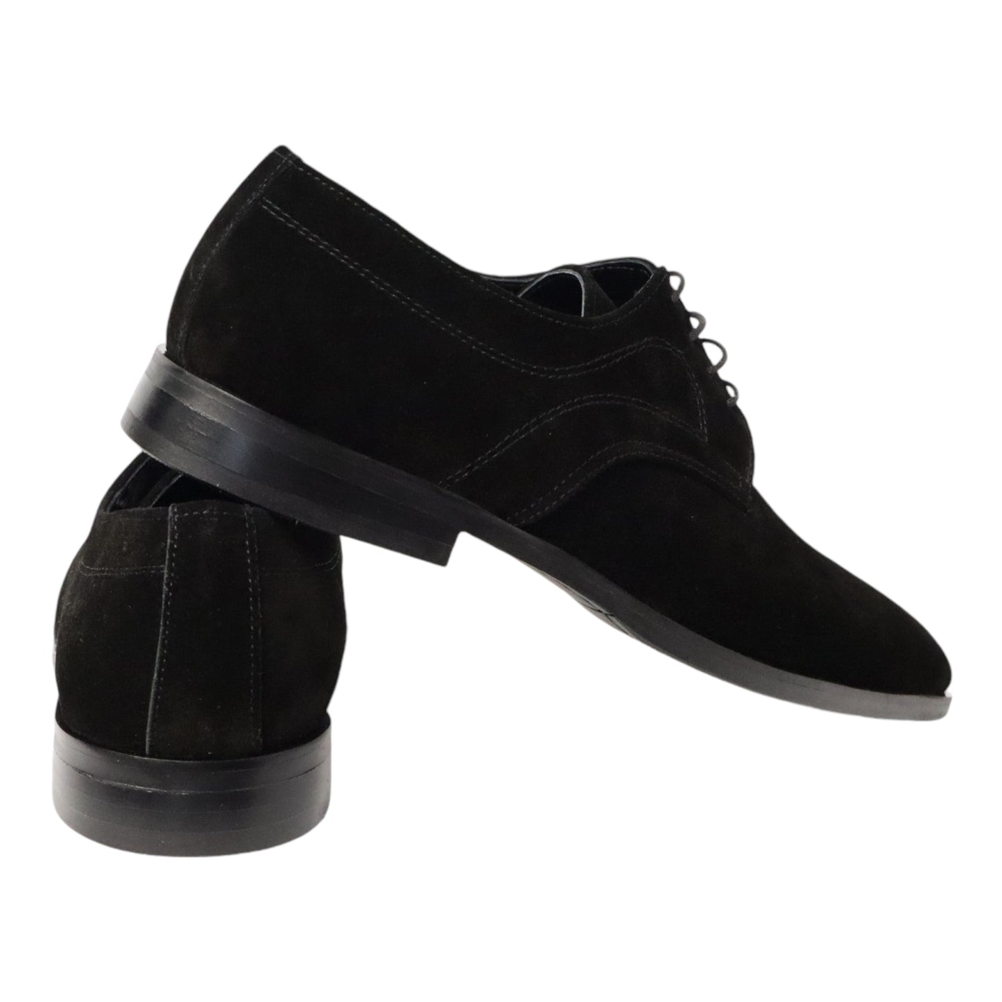 Heren veterschoen Rodrigo zwart suéde