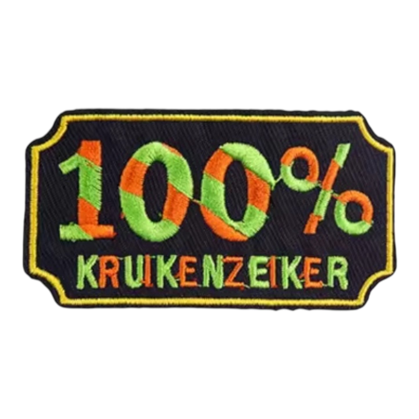 Carnaval embleem 100% Kruiken…