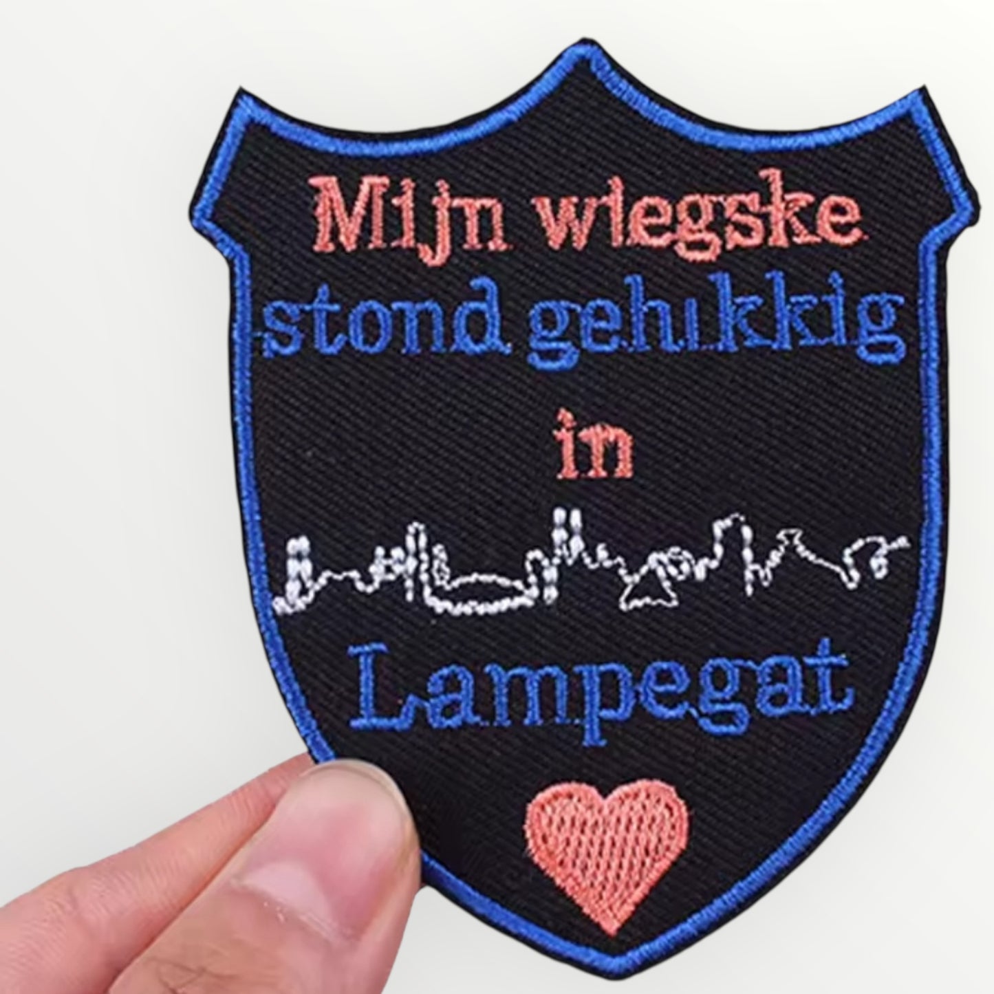 Carnaval embleem Mijn Wiegske Stond…