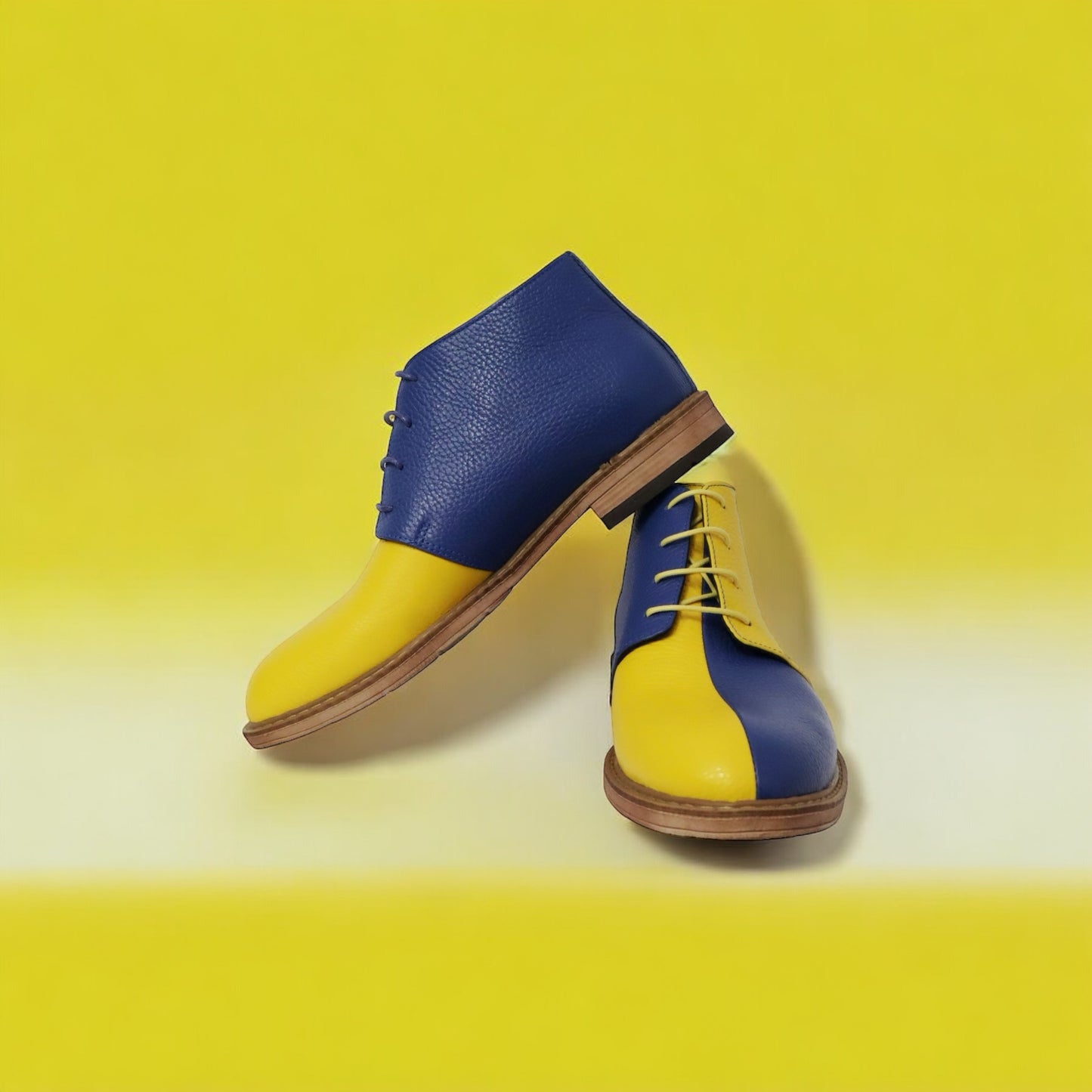 Blauw/Geel Laars Heren