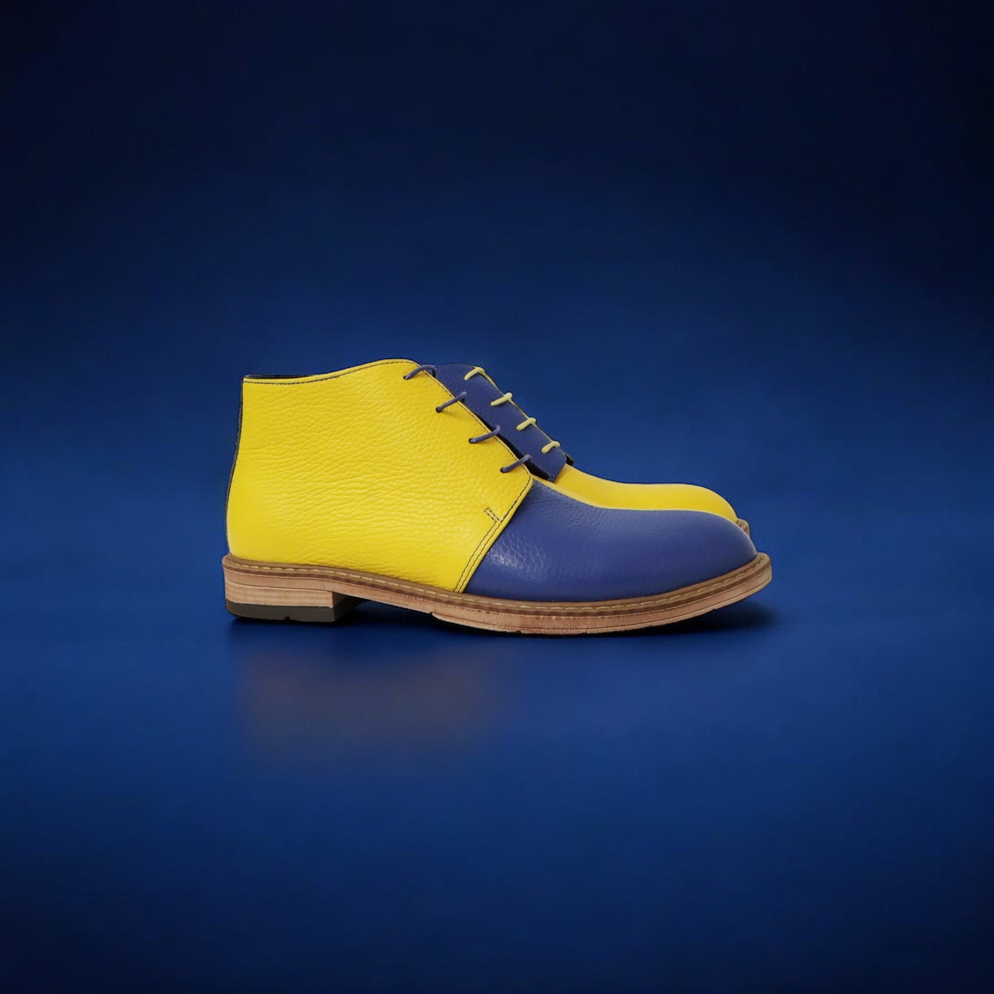 Blauw/Geel Laars Heren