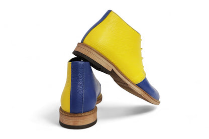 Blauw/Geel Laars Heren