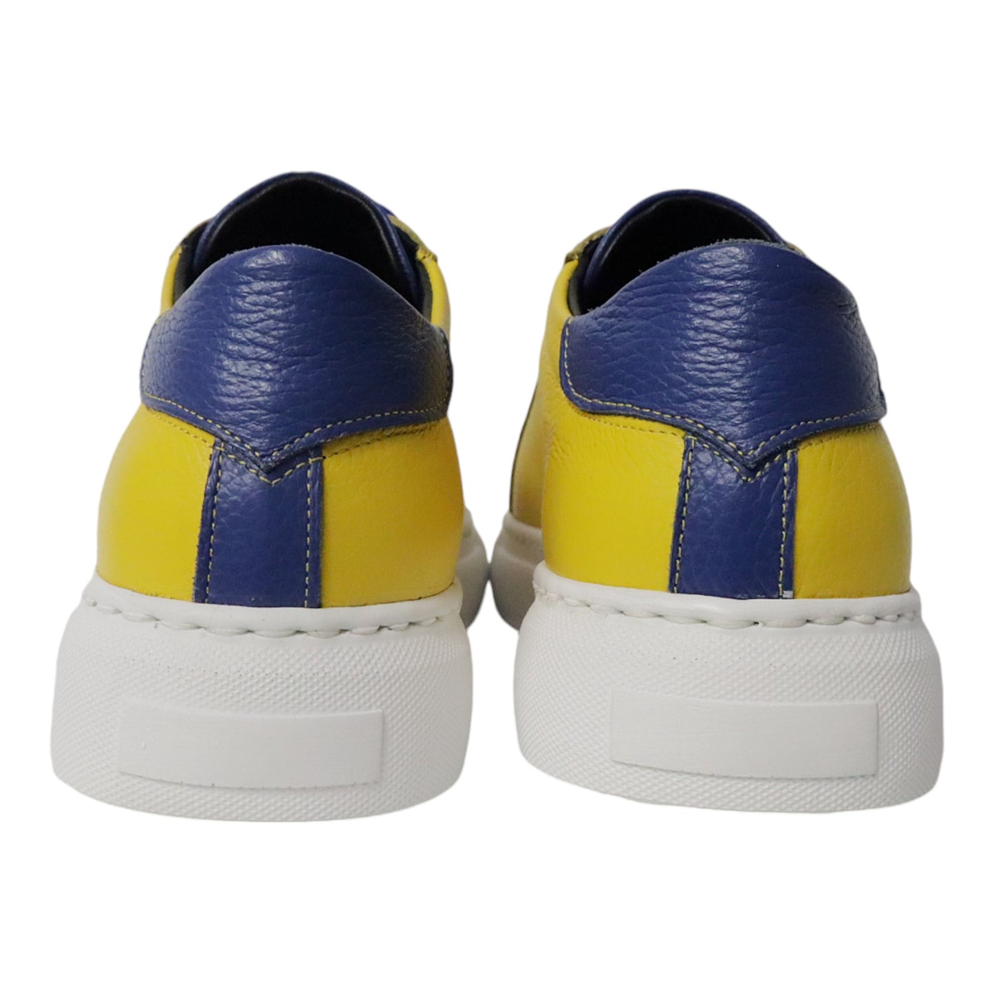 Blauw/Geel Sneaker Heren