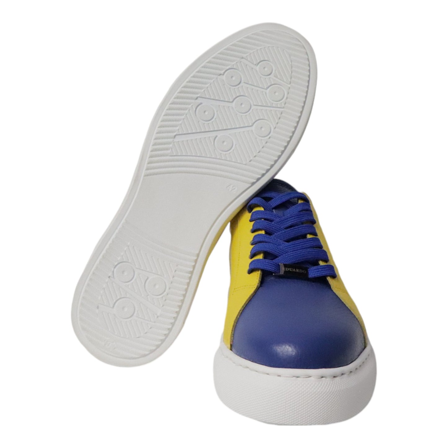 Blauw/Geel Sneaker Heren