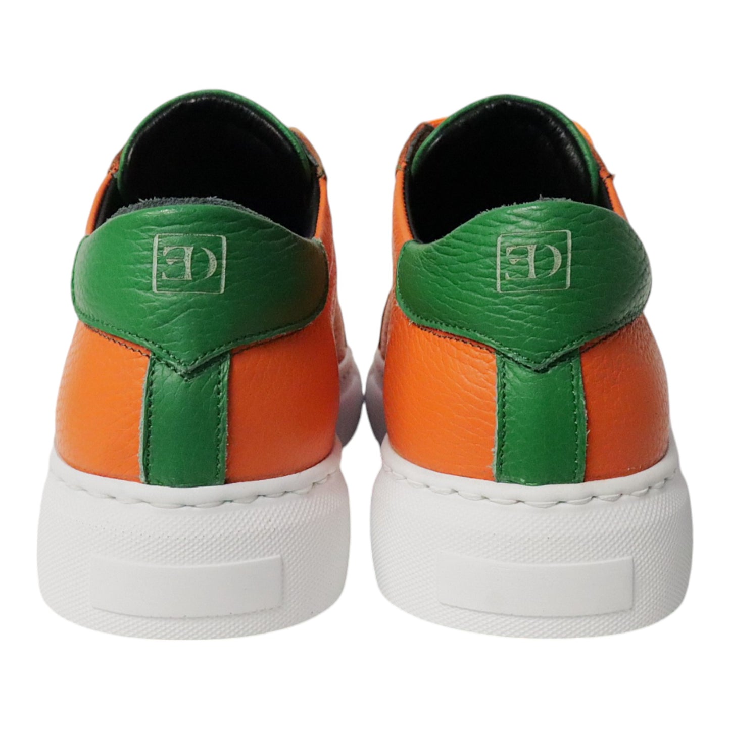 Groen-Oranje Sneaker Heren