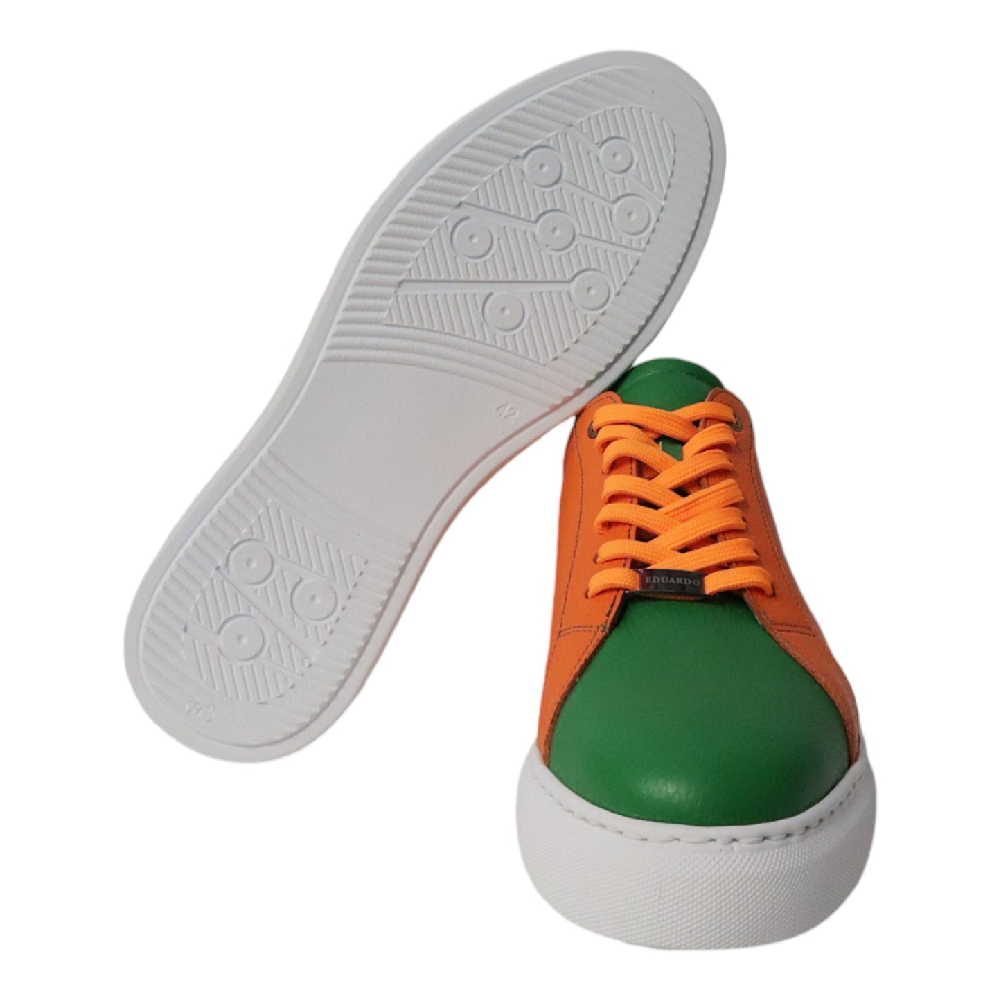 Groen-Oranje Sneaker Heren