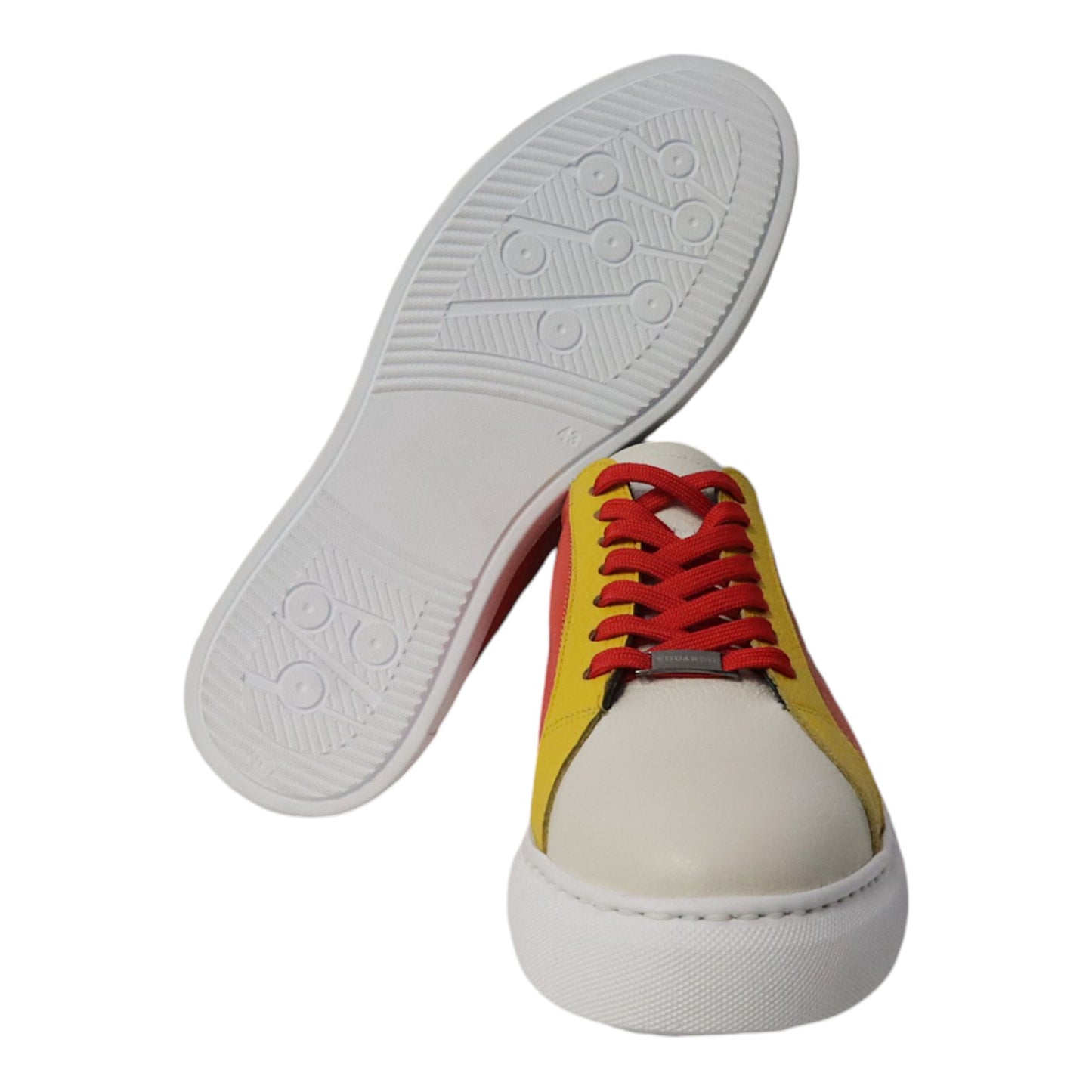 Rood/ Wit/ Geel Sneaker Grote maten Oeteldonk 073 Den Bosch