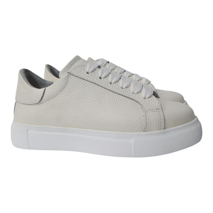 Dames Sneaker wit leer