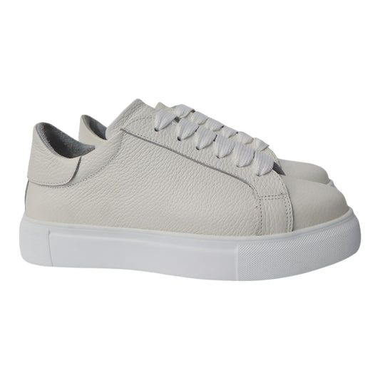 Dames Sneaker wit leer