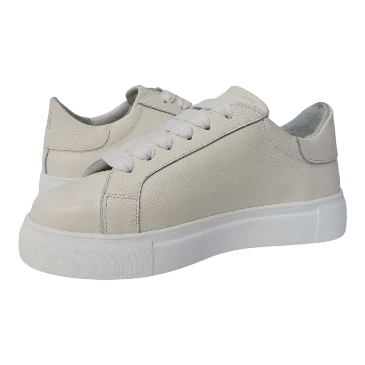 Dames Sneaker wit leer