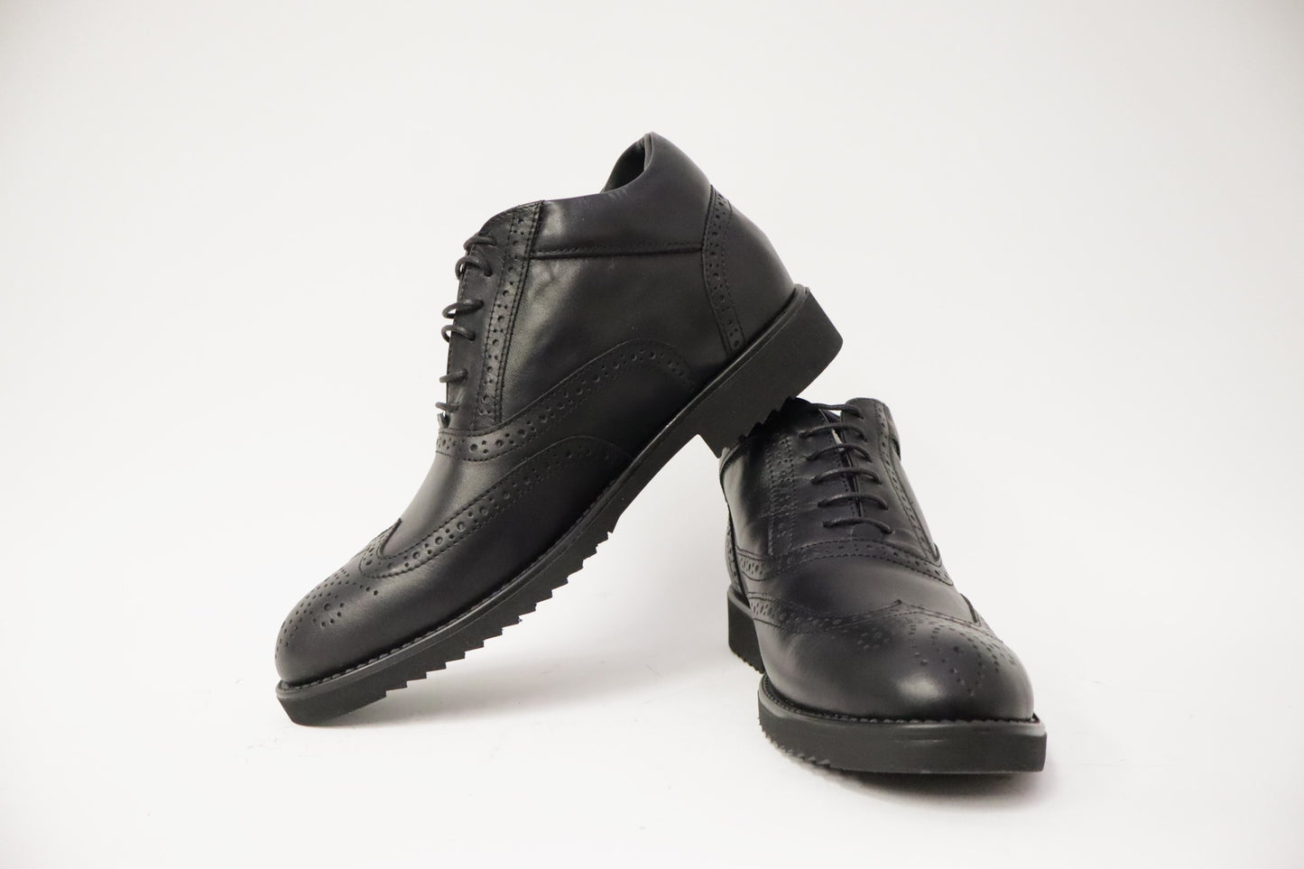 Boot-Enkellaars Spectra zwart gevoerd