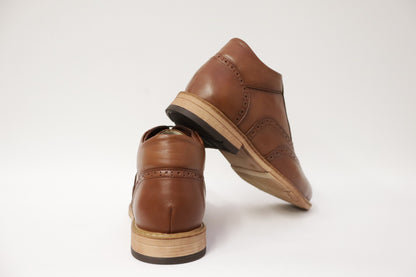 Boot-Enkellaars Spectra bruin gevoerd