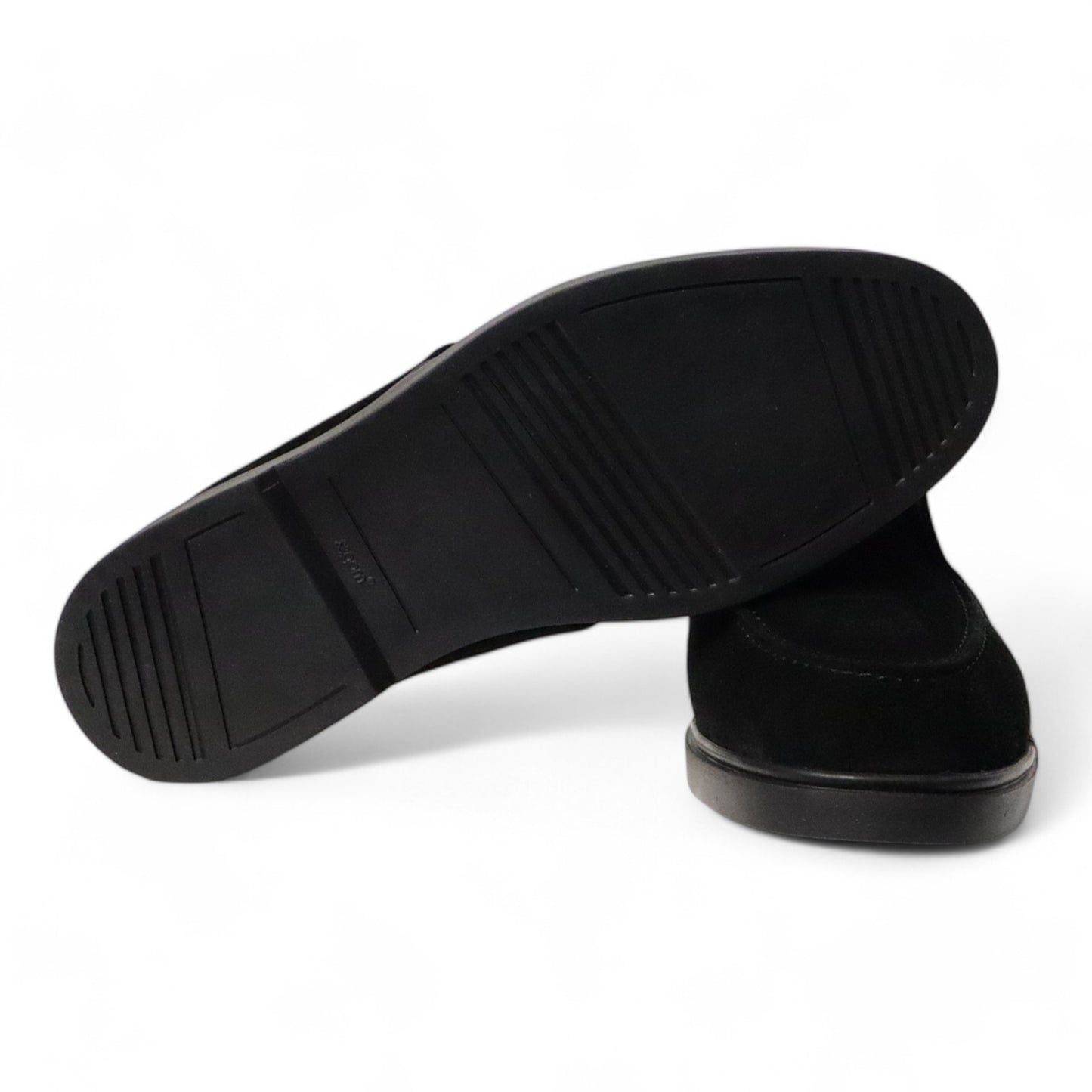 Loafers Bont Gevoerd Zwart