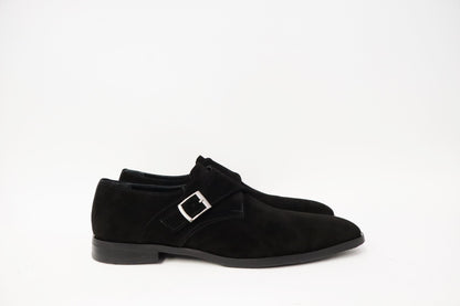 Heren schoen met gesp Rodrigo zwart suéde