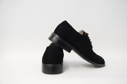 Heren veterschoen Sposare Vibram zwart suéde