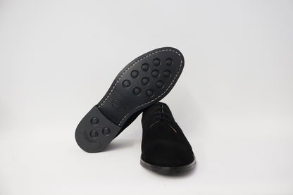 Heren veterschoen Sposare Vibram zwart suéde