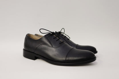 Heren veterschoen Valentino leer zwart