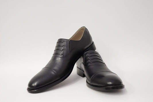 Heren schoenen Frederico leer zwart